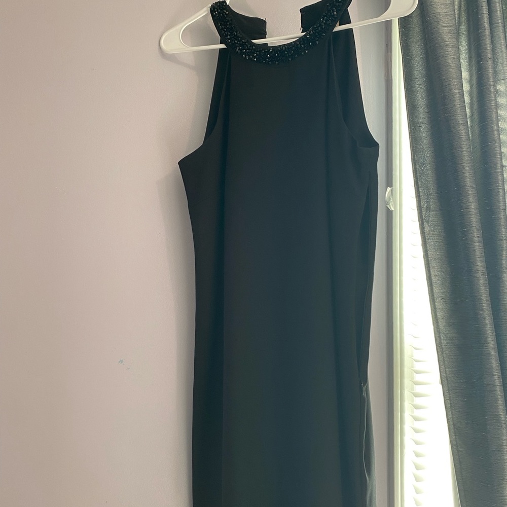 Banana Republic black mini dress